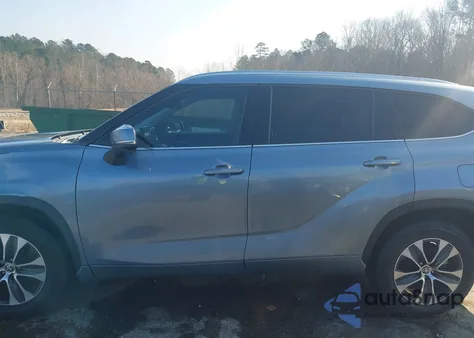 2020 Toyota Highlander Xle из США, поврежденный, VIN 5TDGZRAH6LS006626